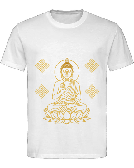 Buddha Outlines Herren T-Shirt