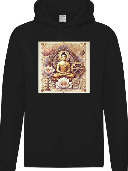 Buddha Damen Hoodie