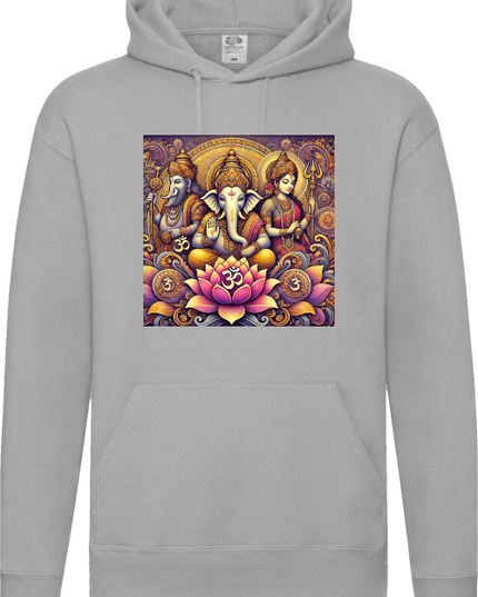 Drei Götter der Lotus Herren Hoodie