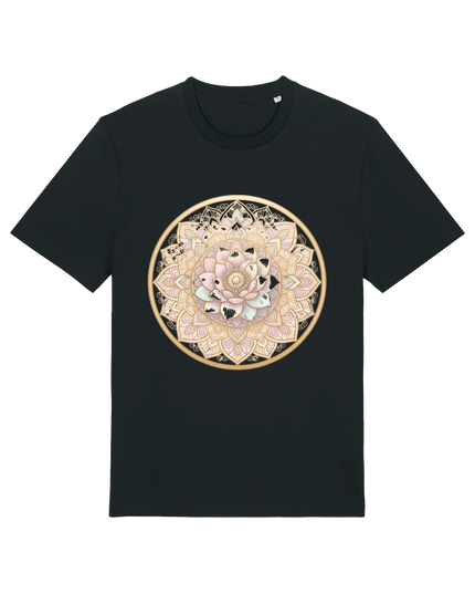 Black Printed T-shirt Front