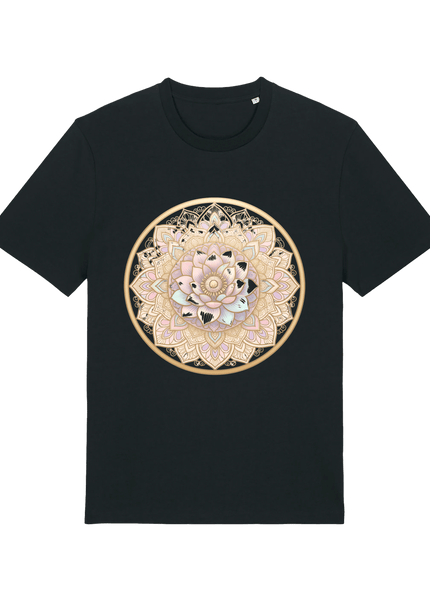 Black Printed T-shirt Front
