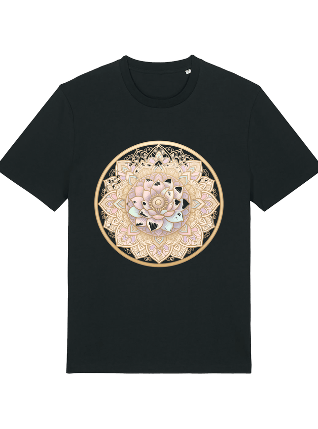 Black Printed T-shirt Front