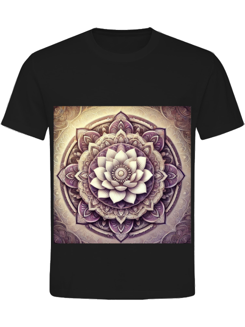 Lotus Mandala Damen T-Shirt