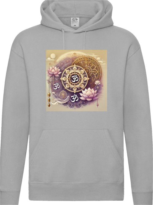 Om Pendel Herren Hoodie