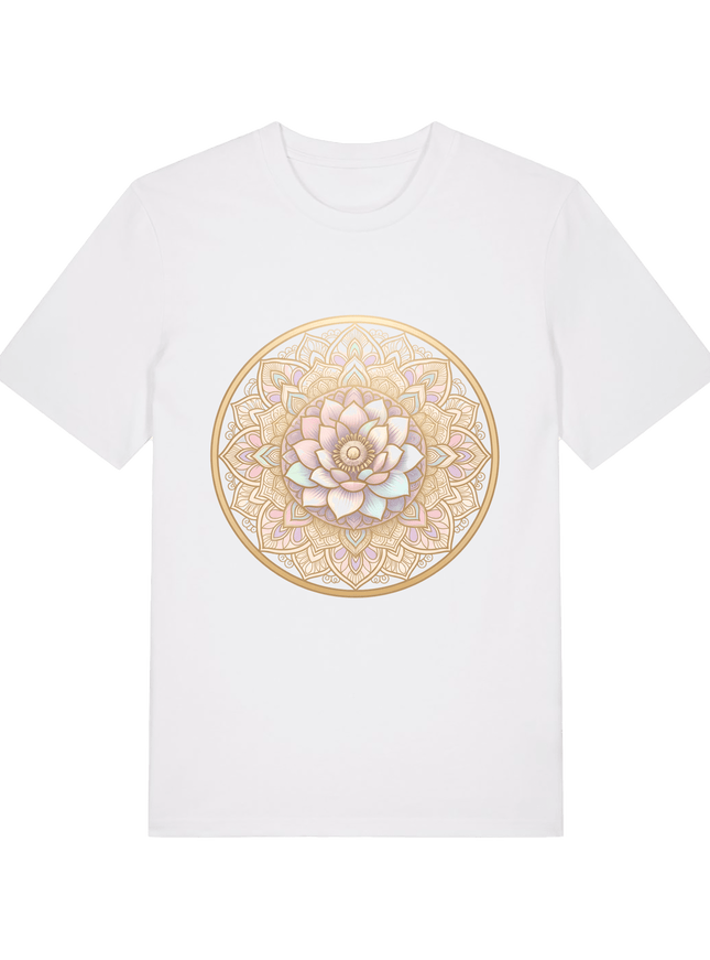 White Printed T-shirt Front