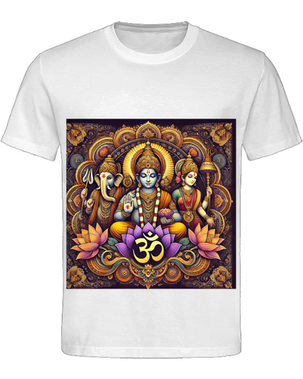 Drei Götter des Om Damen T-Shirt