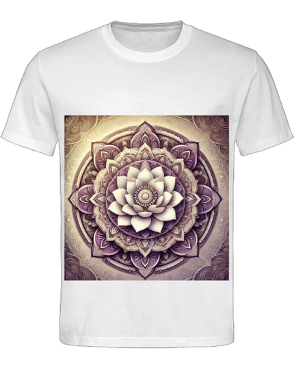 Lotus Mandala Herren T-Shirt