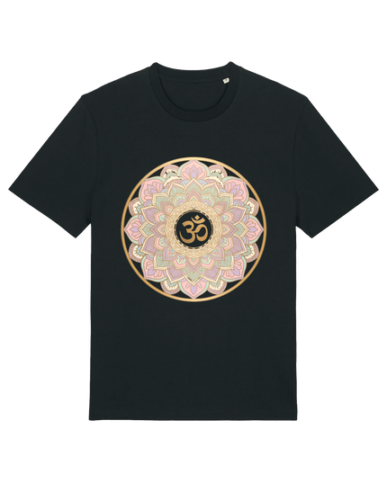 Black Printed T-shirt Front