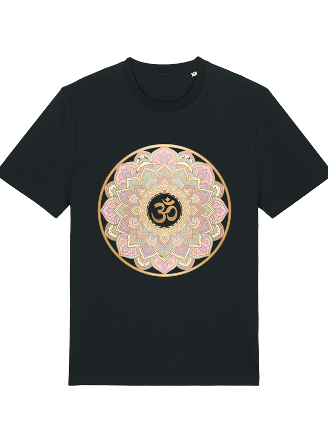 Black Printed T-shirt Front
