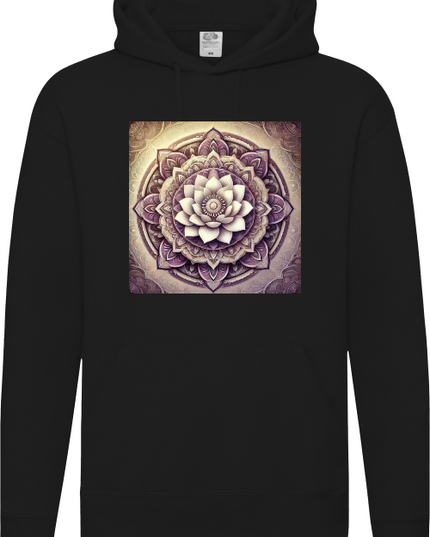 Lotus Mandala Damen Hoodie