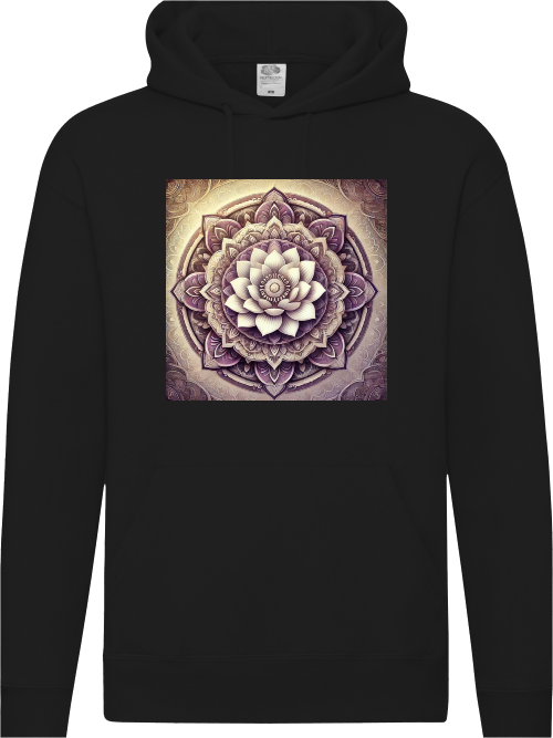 Lotus Mandala Damen Hoodie