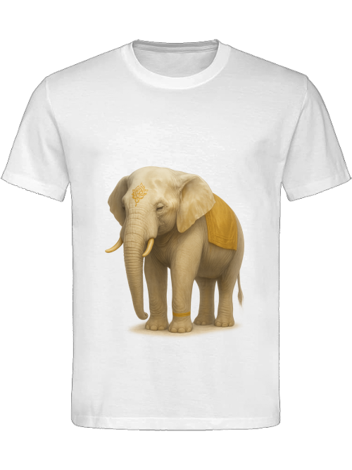 Grauer Elefant Damen T-Shirt