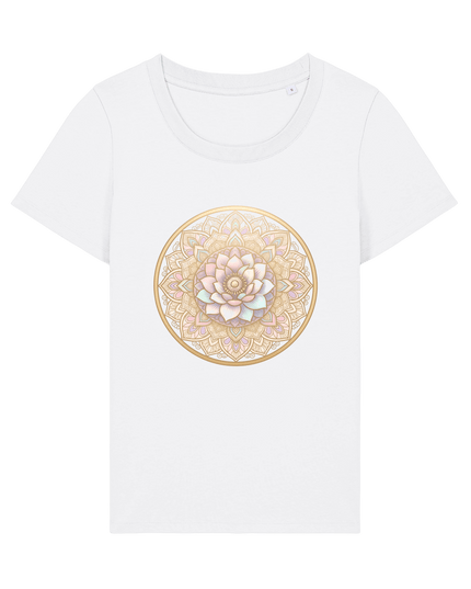 White Printed T-shirt Front