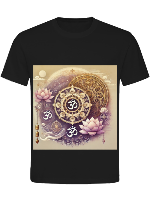 Om Pendel Herren T-Shirt
