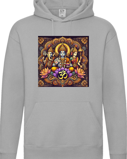 Drei Götter des Om Damen Hoodie