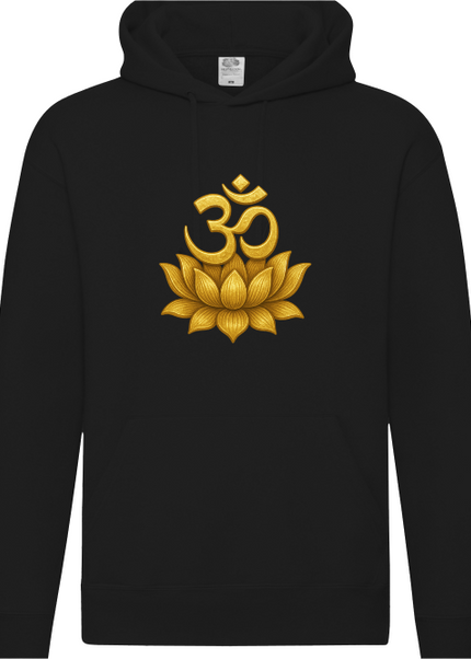 Om Lotus Damen Hoodie