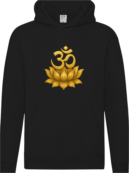 Om Lotus Damen Hoodie
