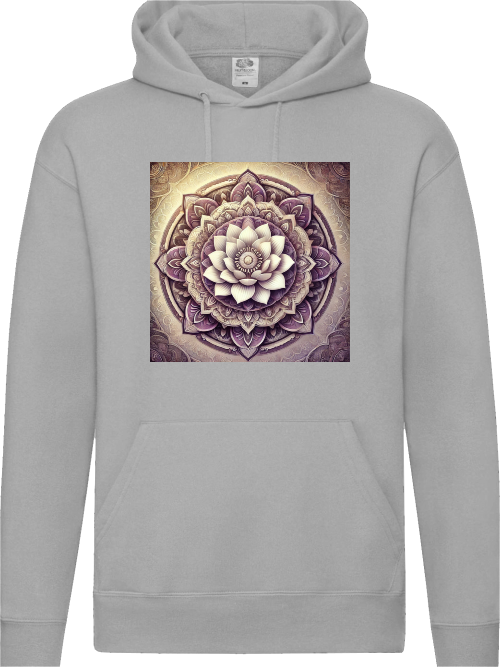 Lotus Mandala Damen Hoodie