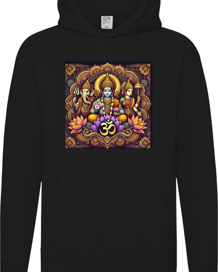 Drei Götter des Om Damen Hoodie