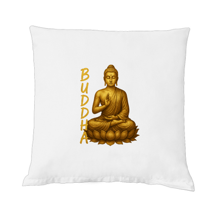 Golden Buddha Kissen mit Füllung