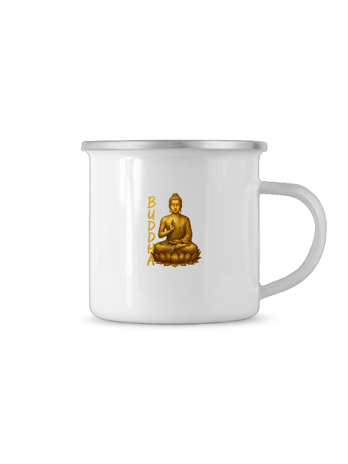 Golden Buddha Tasse