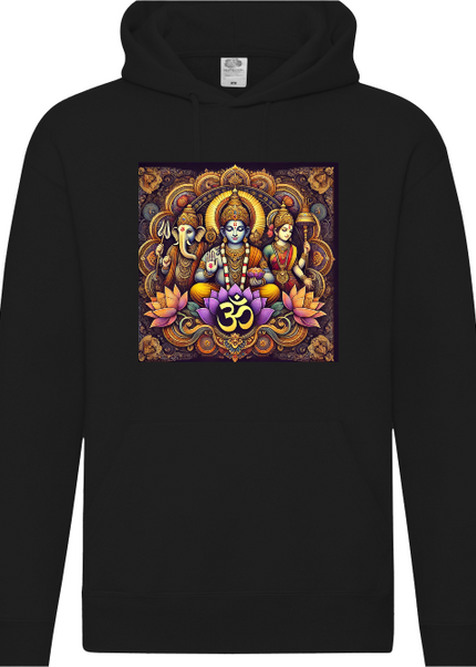 Drei Götter des Om Herren Hoodie