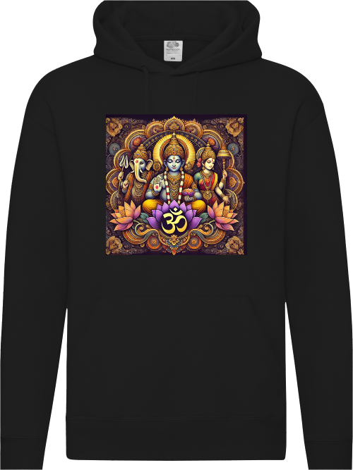 Drei Götter des Om Herren Hoodie