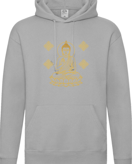 Buddha Outlines Herren Hoodie