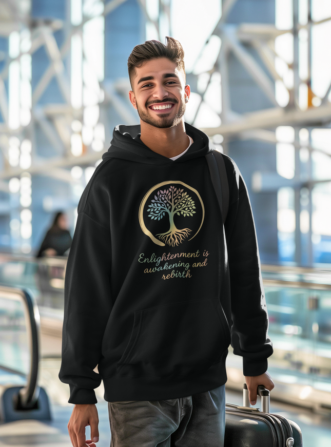 Bodhi Baum Herren Hoodie