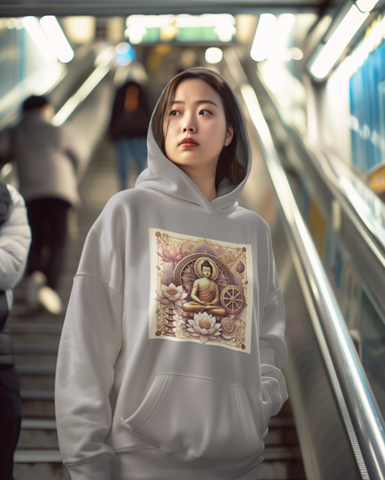 Buddha Damen Hoodie