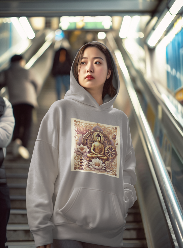 Buddha Damen Hoodie