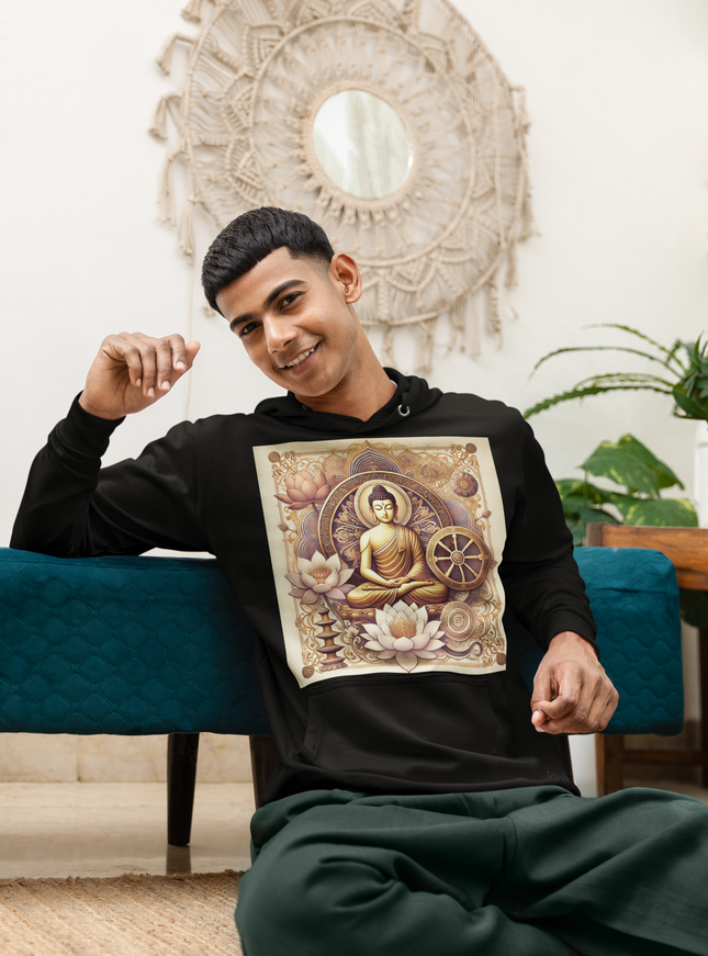 Buddha Herren Hoodie