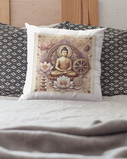 Buddha Kissen mit Füllung