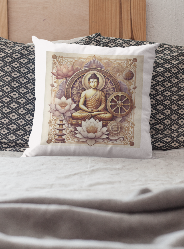 Buddha Kissen mit Füllung