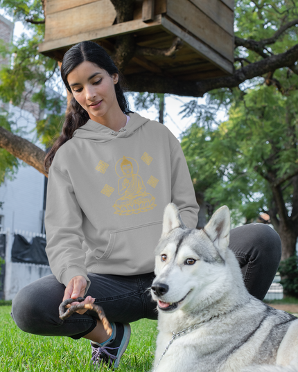 Buddha Outlines Damen Hoodie