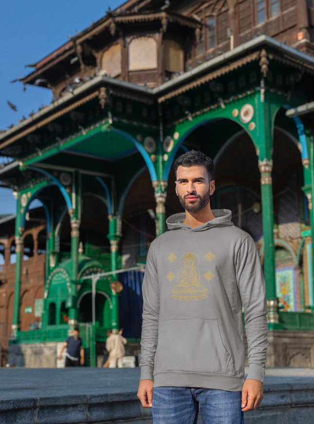 Buddha Outlines Herren Hoodie
