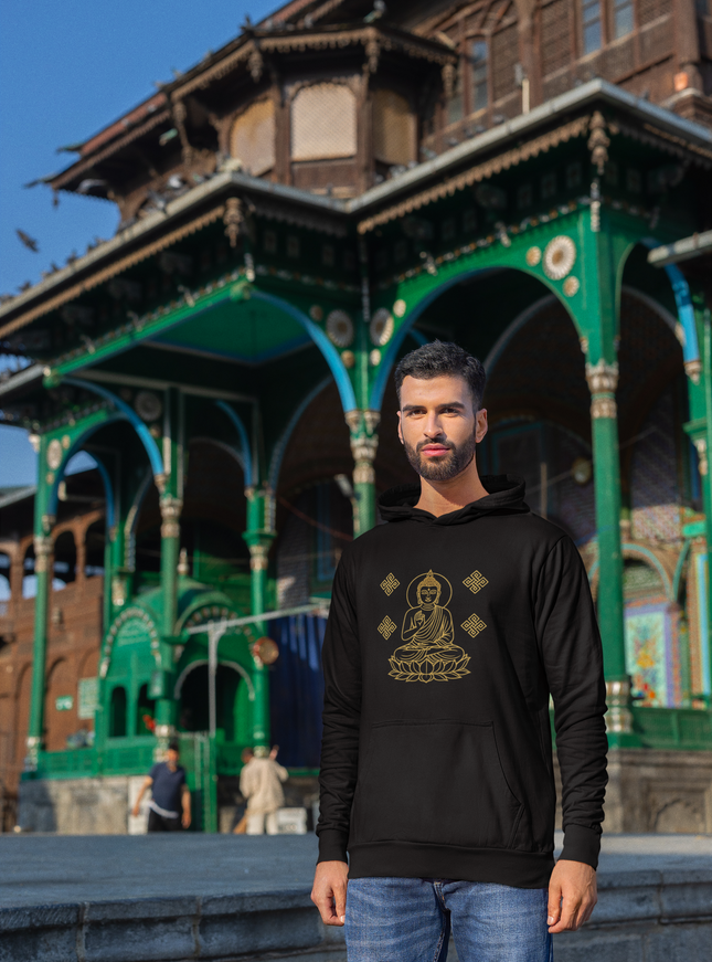 Buddha Outlines Herren Hoodie
