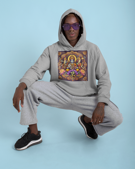 Drei Götter des Om Herren Hoodie