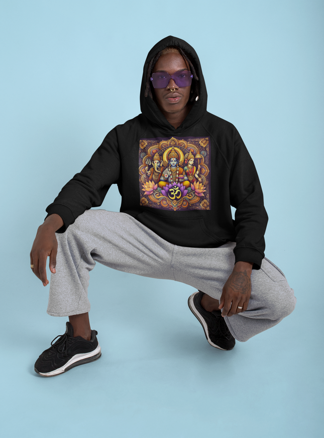 Drei Götter des Om Herren Hoodie