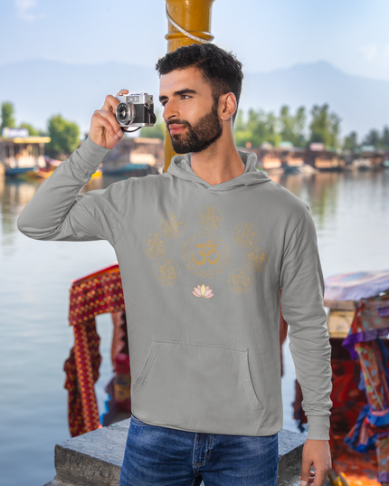 Götter des Om Herren Hoodie – Spirituelles Design & Komfort