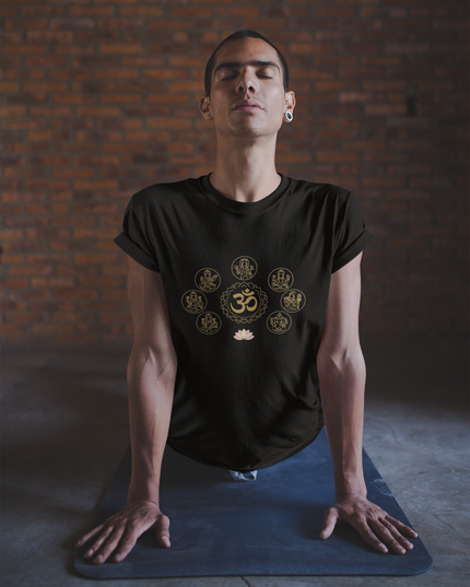 Götter des Om Herren T-Shirt – Spirituelles Design & Komfort