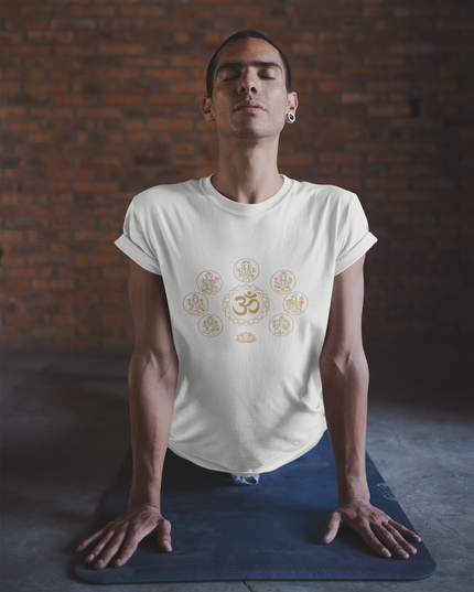 Götter des Om Herren T-Shirt – Spirituelles Design & Komfort