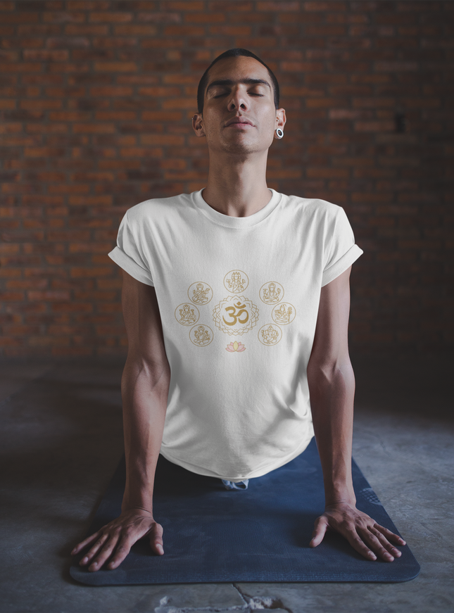 Götter des Om Herren T-Shirt – Spirituelles Design & Komfort