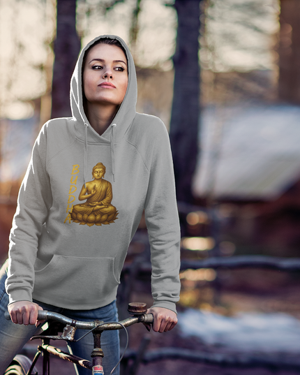 Golden Buddha Damen Hoodie