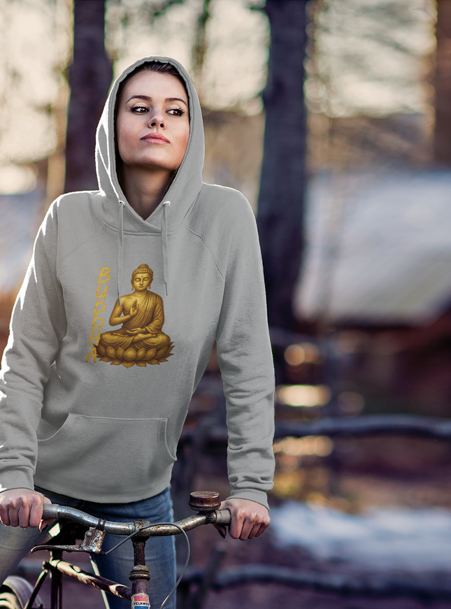 Golden Buddha Damen Hoodie