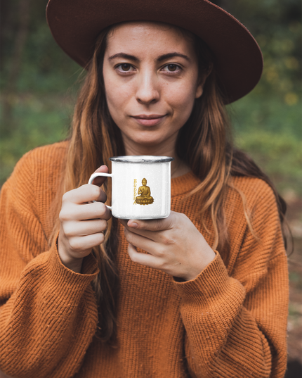 Golden Buddha Tasse