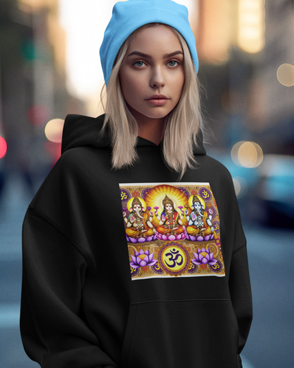 Krishna mit Guard Damen Hoodie