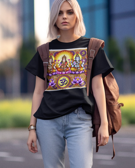 Krishna mit Guard Damen T-Shirt