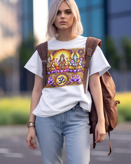 Krishna mit Guard Damen T-Shirt