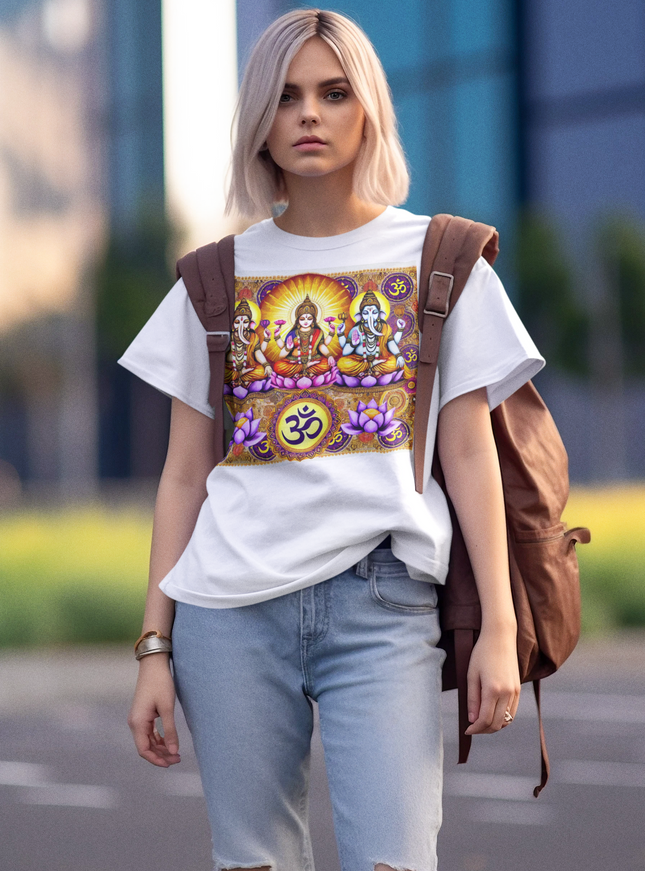 Krishna mit Guard Damen T-Shirt